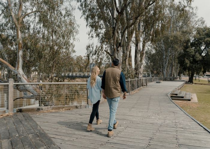 Koondrook Barham Redgum Statue River Walk - Credit: Murray River Council